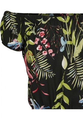 Short jumpsuit with pattern ladies