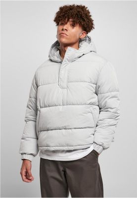 Hooded Cropped Pull Over Jacket