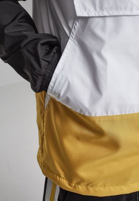 Color block pullover jacket