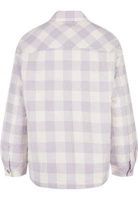 Ladies Flanell Padded Overshirt