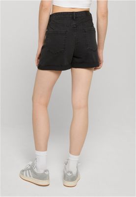 Shorts för dam – black washed