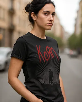 Korn - A Jumbo Beam Girly Tee