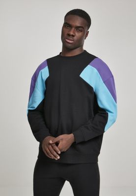 3-tone oversizse crewneck