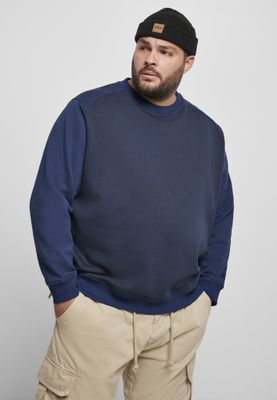 Herre blå sweatshirt