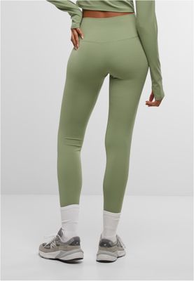 Sportleggings för damer med bred midja och slimmad passform