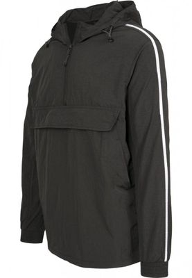 Crinkle pull over jacket