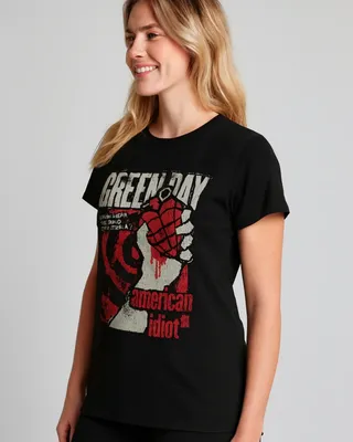 American Idiot Spiral Arm Girly Tee