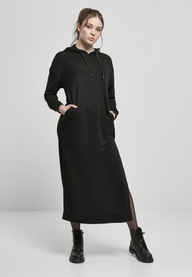 Long dress with a hood