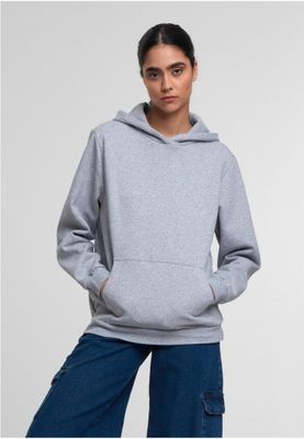 Ladies Loose Brushed Fleece Hoody