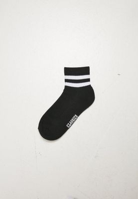 Sporty Half Cuff Logo Socks 5-Pack