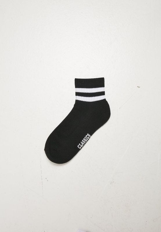 Sporty Half Cuff Logo Socks 5-Pack