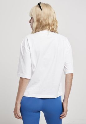 Oversize t-shirt with high neck lady