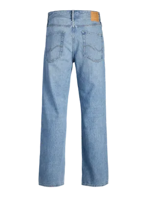 Ljusblå jeans loose fit herr - EDDIE