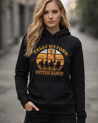 Yellowstone Cowboys Girls Hoodie