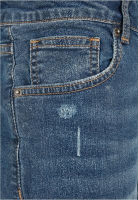 Heavy Destroyed Slim Fit Jeans
