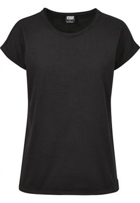 T-shirt with raw seams ladies