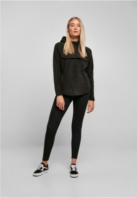 Ladies Polar Fleece Pull Over Hoody
