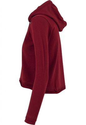 Kort hoodie dam