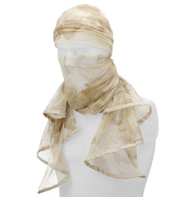 Commando net shawl scrim sandstorm camo