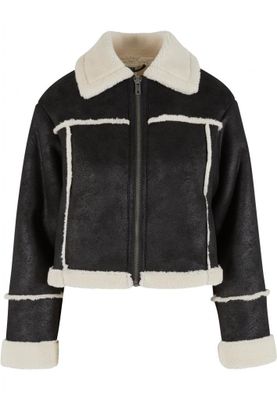 Women's shearling jacket