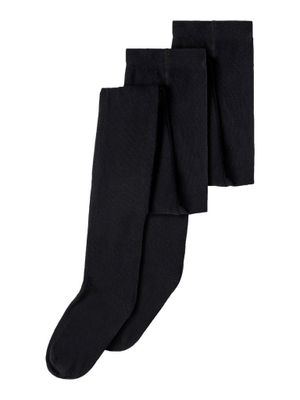 Black tights for children - 2-pack