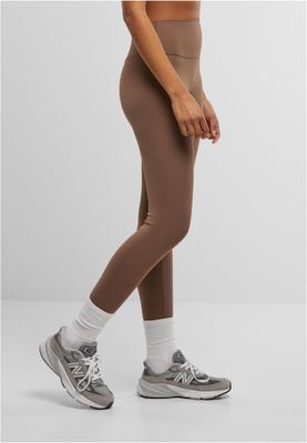 Sportleggings för damer med bred midja och slimmad passform