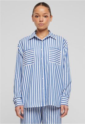 Striped women's shirt - relaxed