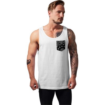 Contrast pocket jersey big tank