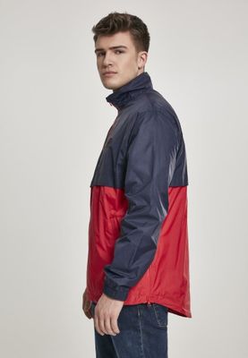 Pull over jacket with collar