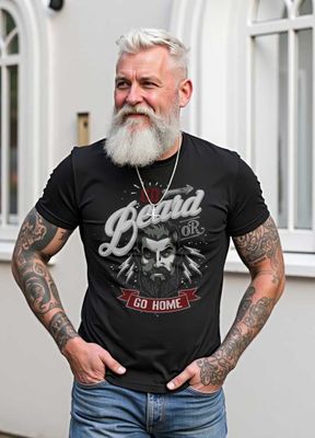 Go beard t-shirt