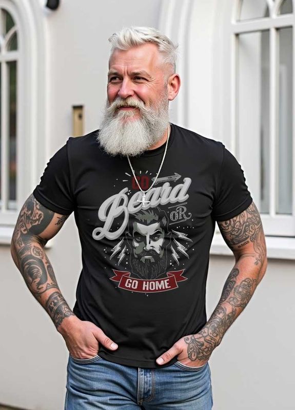 Go beard t-shirt