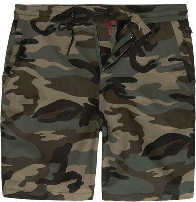 Hiking shorts for men - camo