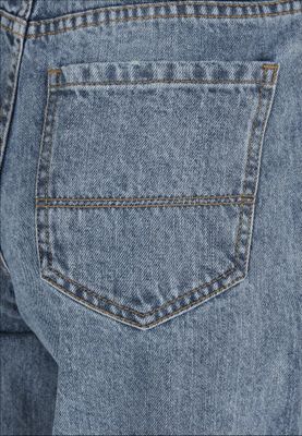 Jeans with a high waist and in the 90s style lady