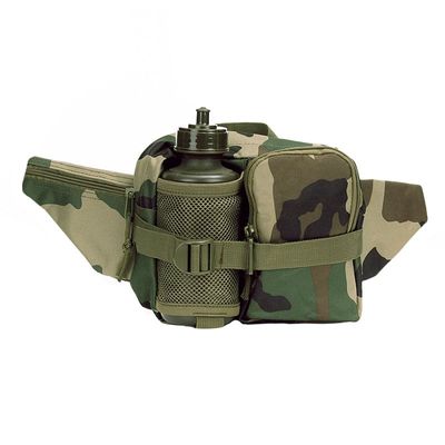 Waist bag with water bottle