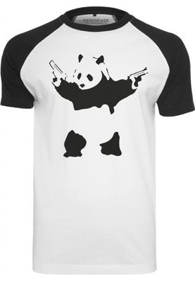 Banksy Panda Raglan Tee
