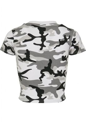 Ladies Stretch Jersey Cropped Tee