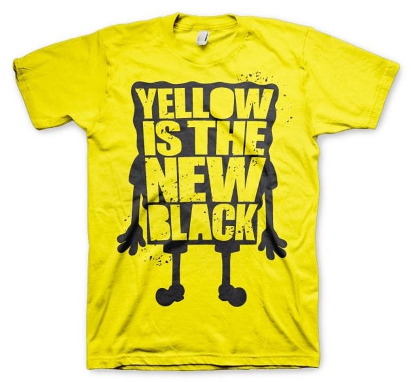 Yellow Is The New Black T-Shirt