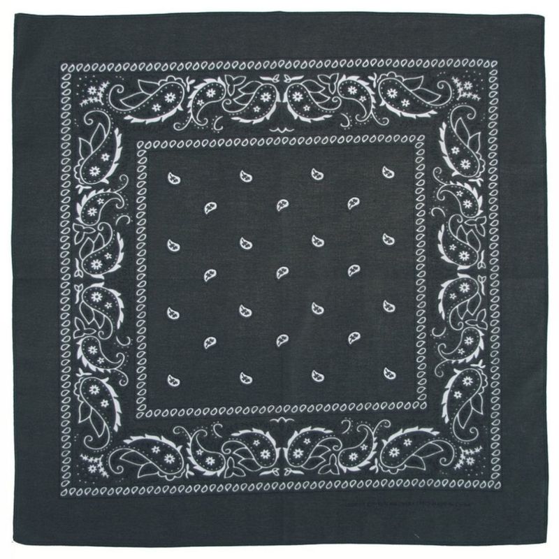 Olive/black bandana