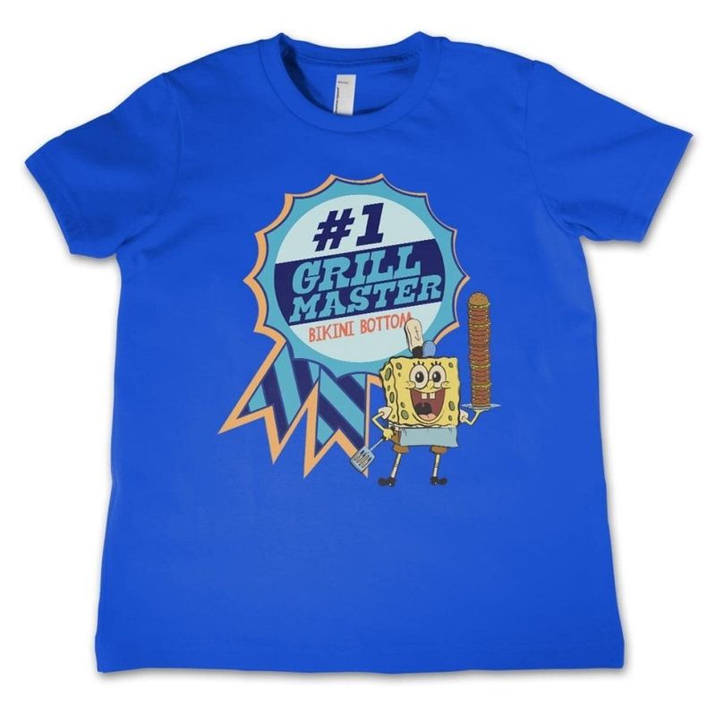 Bikini Bottom Grill Master Kids T-Shirt.