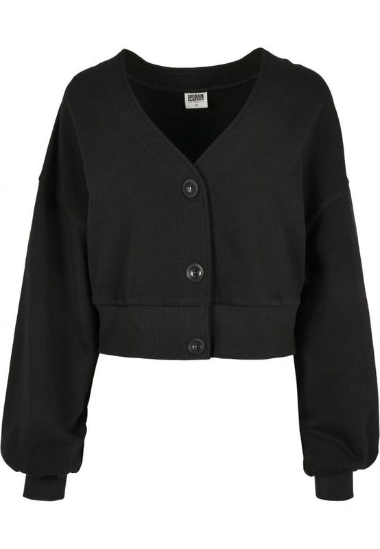Ladies Organic Oversized Short Terry Cardigan