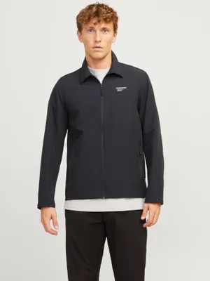 Overshirt med dragkedja