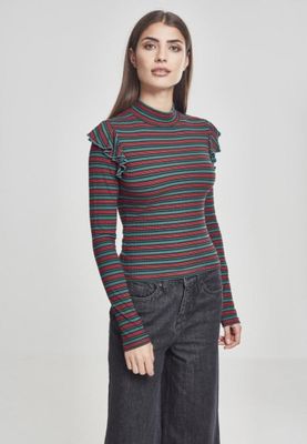 Long-sleeved sweater with a long skirt