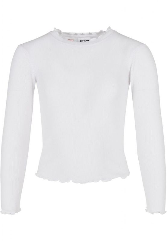 Girls Short Rib Longsleeve