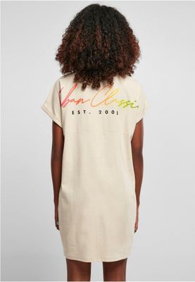 Ladies Rainbow Tee Dress