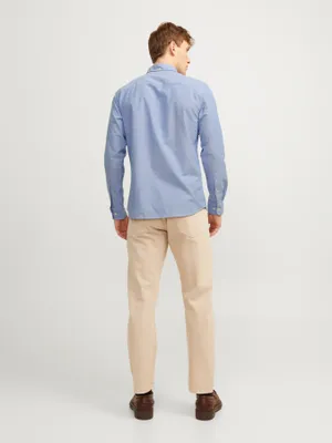 Oxford skjorta slim fit herr