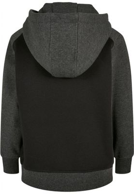 Boys 2-Tone Fake Raglan Hoody
