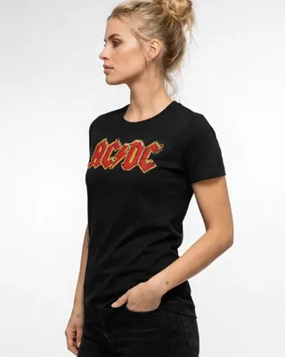 AC/DC Angus Young Girly Tee