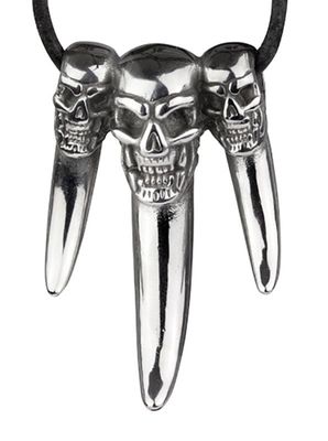 Skull claw - halsband