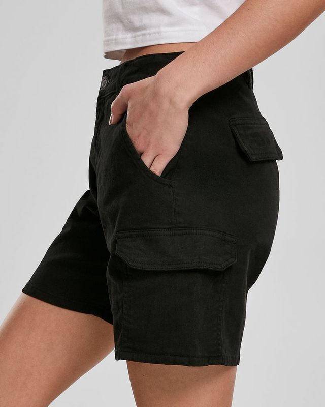Cargo shorts with high waist ladies