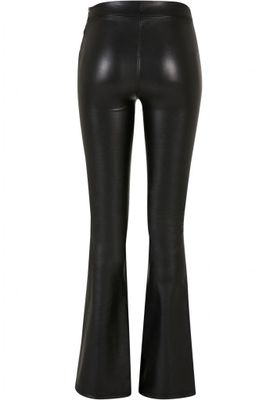 Ladies Synthetic Leather Flared Pants